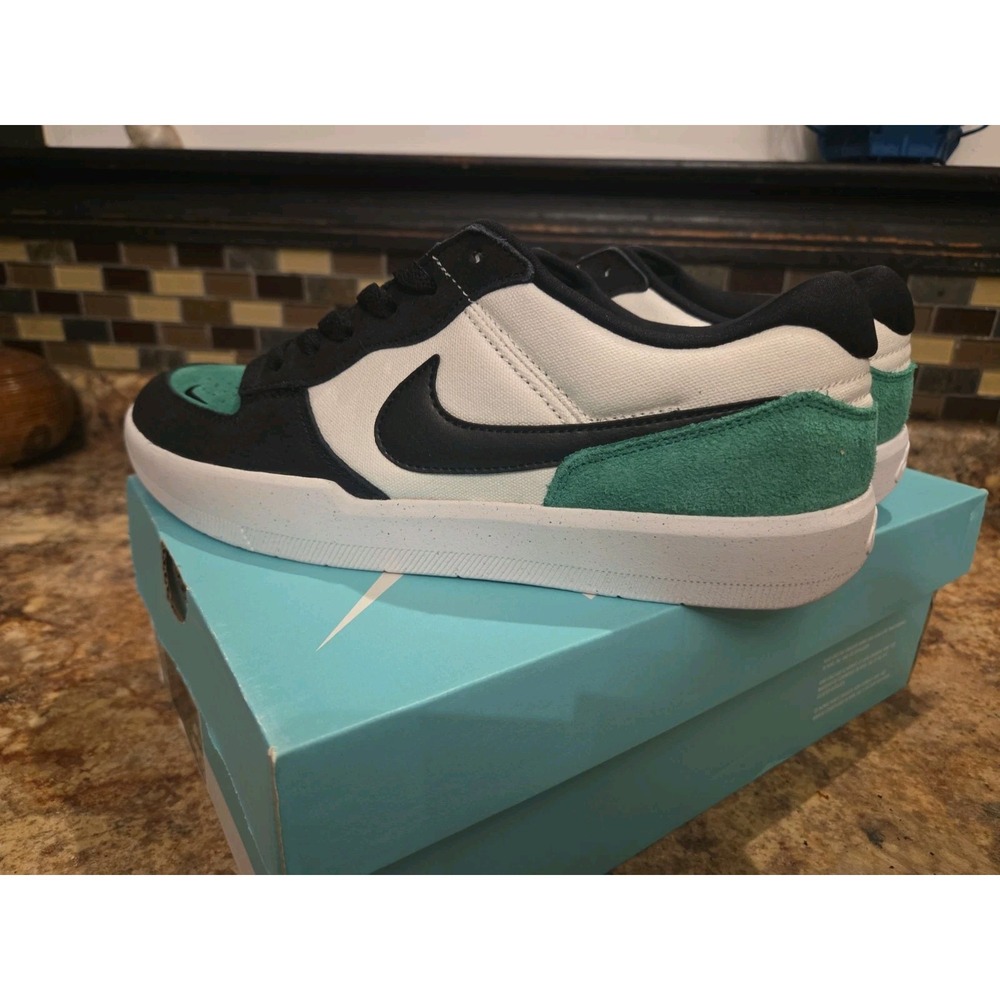 New Nike SB Force 58 J-pack Pine Green, Black Men's 9.5,w/box, Skater, Casual